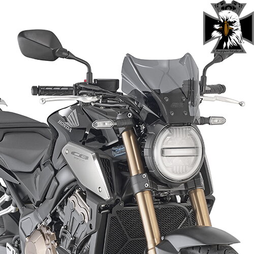 GIVI PLEXI PRE HONDA CB 650 R (19-21)/YAMAHA MT-07/MT-09/SP (21)/CF MOTO 700 CL-X 1173S