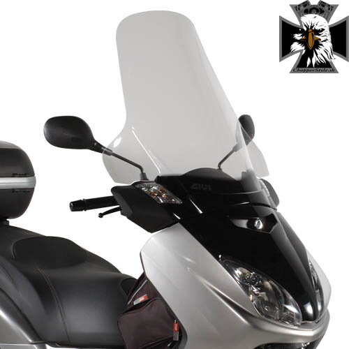 GIVI PLEXI YAMAHA X-MAX 125-250/MBK SKYCRUISER 125 D438ST GIVI PLEXI YAMAHA X-MAX 125-250/MBK SKYCRUISER 125 D438ST