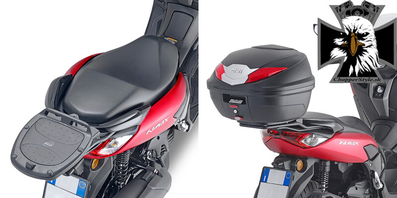 GIVI ZADNÝ NOSIČ YAMAHA N-MAX 125-155 (2021) SR2153 GIVI ZADNÝ NOSIČ YAMAHA N-MAX 125-155 (2021) SR2153