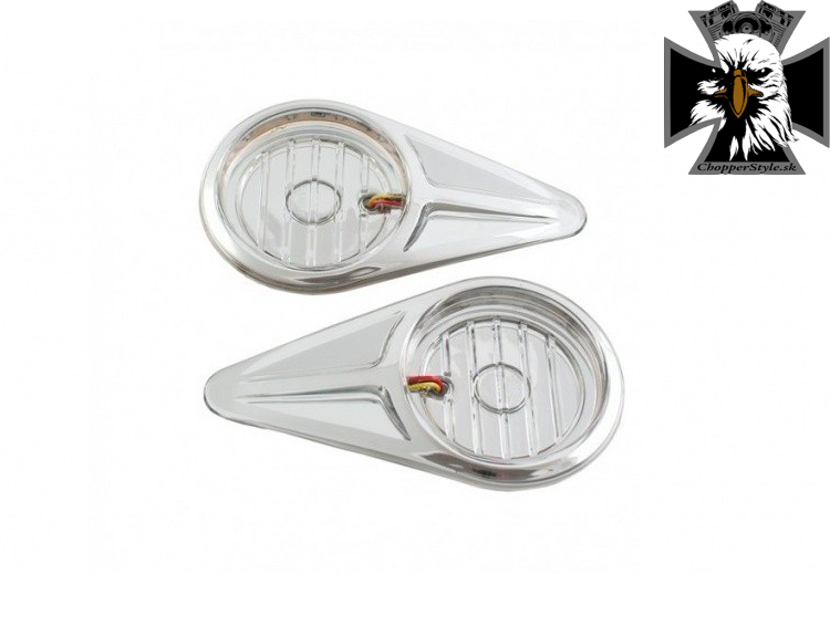 CHRÓMOVANÝ RÁM LOGA S LED OSVETLENÍM PRE HONDA GL1800 CHRÓMOVANÝ RÁM LOGA S LED OSVETLENÍM PRE HONDA GL1800