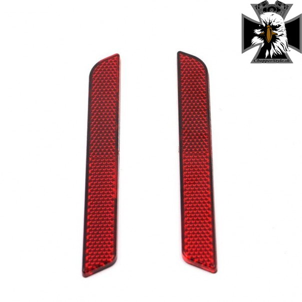 Nalepovacie odrazky na bočné kufre pre Harley Davidson Touring 1994-2013 - pár Nalepovacie odrazky na bočné kufre pre Harley Davidson Touring 1994-2013 - pár