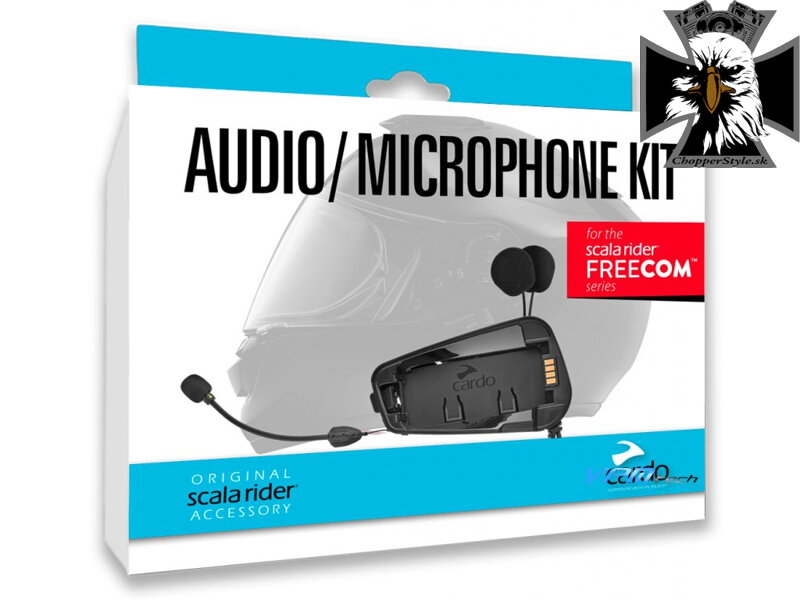 Cardo - Audio / mikrofon kit freecom 1/2/4 pre integrálne a otvorené helmy Cardo - Audio / mikrofon kit freecom 1/2/4 pre integrálne a otvorené helmy