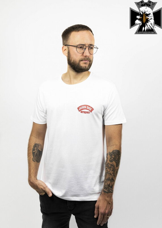 John Doe - Motorkárske tričko T-SHIRT RATFINK WHITE John Doe - Motorkárske tričko T-SHIRT RATFINK WHITE