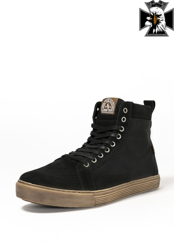 John Doe - Motorkárske topánky, dámske NEO BLACK/ BROWN John Doe - Motorkárske topánky, dámske NEO BLACK/ BROWN