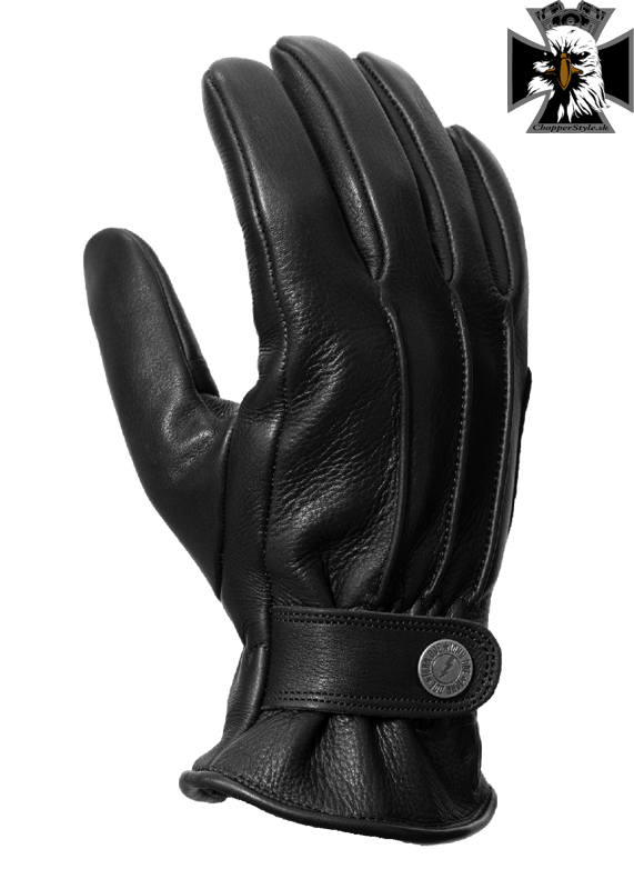 John Doe - Motorkárske rukavice GRINDER BLACK - XTM