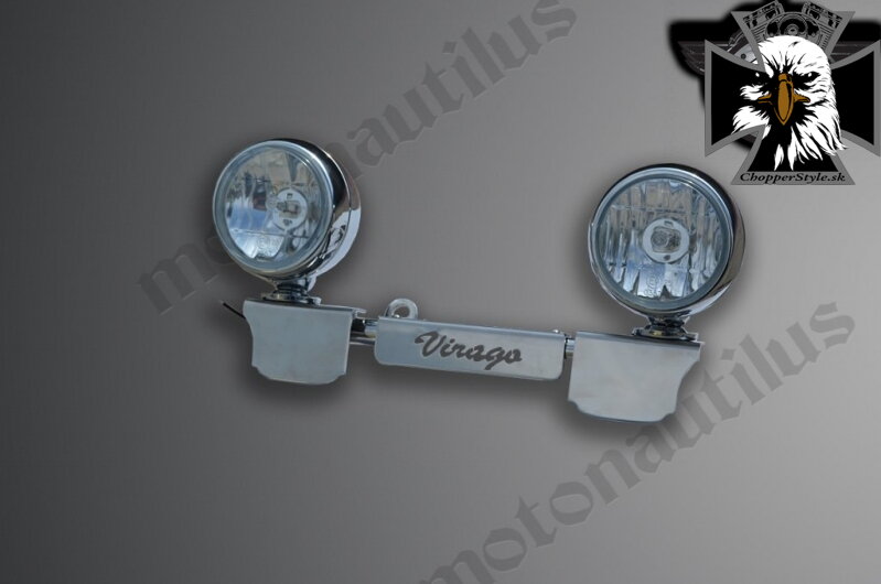 MOTON - Rampa na prídavné svetlá + svetlá pre YAMAHA VIRAGO 535