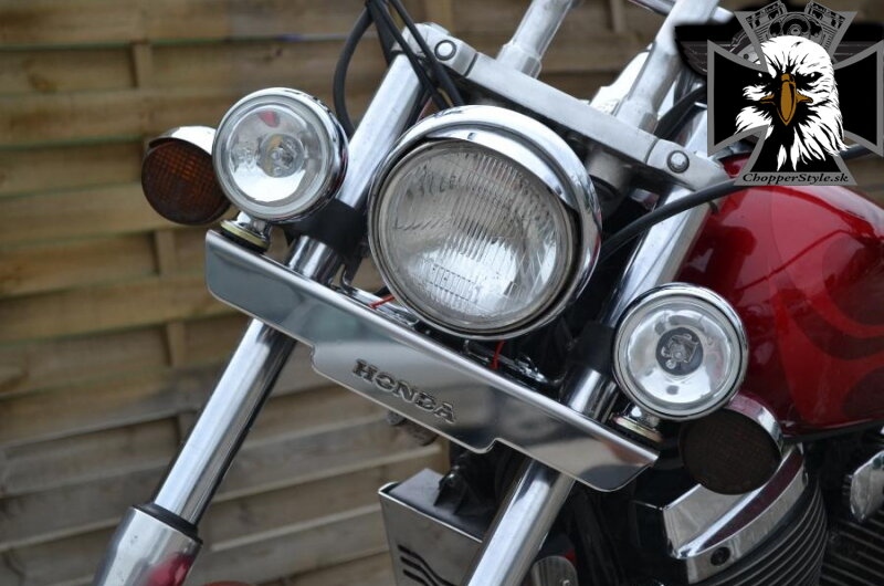 MOTON - Rampa na prídavné svetlá + svetlá pre HONDA SHADOW 750 SPIRIT MOTON - Rampa na prídavné svetlá + svetlá pre HONDA SHADOW 750 SPIRIT