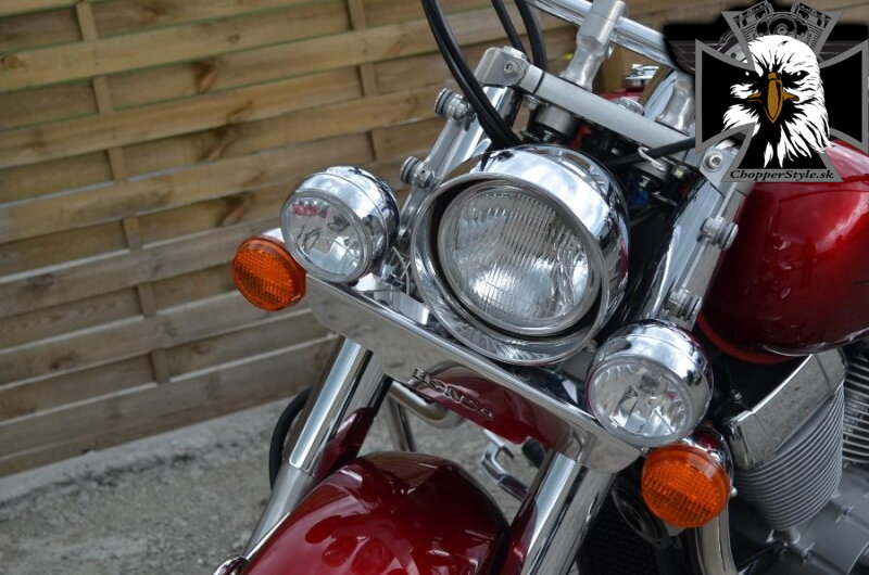 MOTON - Rampa na prídavné svetlá + LED svetlá pre HONDA SHADOW 750 AERO