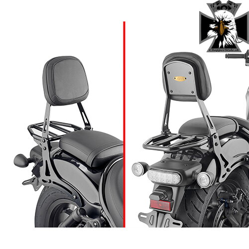 Givi - Opierka spolujazdca pre Honda Rebel CMX 1100 2021-2023 TS1194B