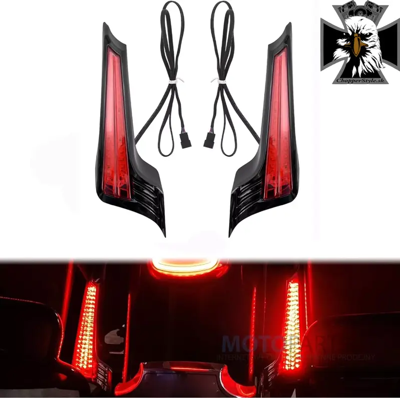 LED zadné osvetlenie na kufre pre Harley-Davidson Touring 2014–2023 LED zadné osvetlenie na kufre pre Harley-Davidson Touring 2014–2023