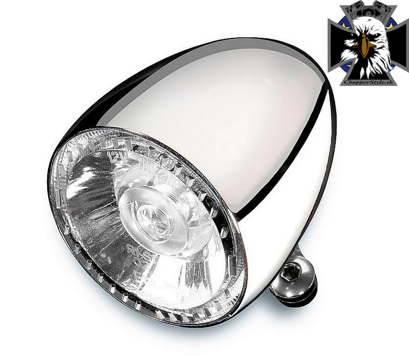 Zadné brzdové svetlo Kellermann Bullet 1000 RB chrome Zadné brzdové svetlo Kellermann Bullet 1000 RB chrome