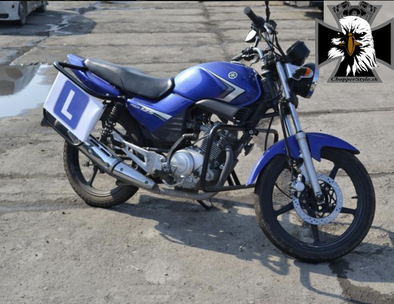 MOTON - Predný a zadný padací rám pre Yamaha YBR 125 - čierne MOTON - Predný a zadný padací rám pre Yamaha YBR 125 - čierne