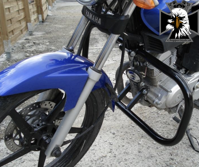 MOTON - Predný padací rám pre Yamaha YBR 125 - čierny