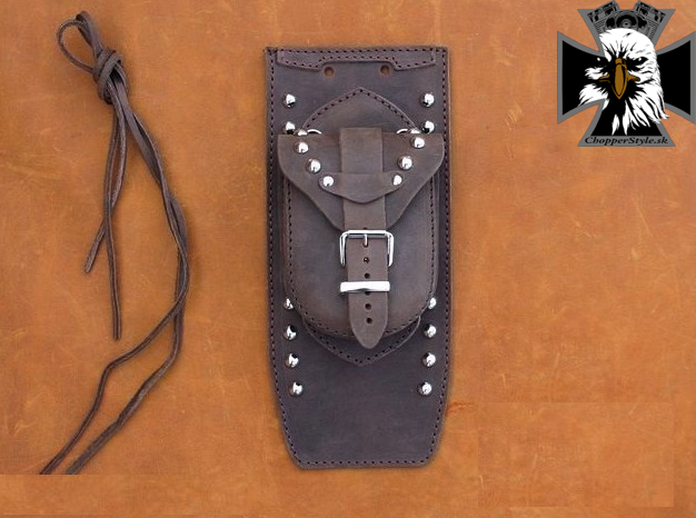 Koža na nádrž pre Harley Davidson Softail - hnedá vybíjaná Koža na nádrž pre Harley Davidson Softail - hnedá vybíjaná
