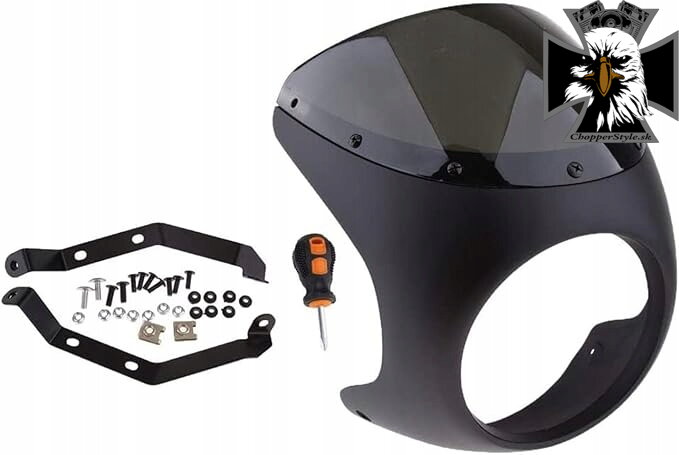 Univerzálna predná maska v štýle cafe racer pre motocykle  Univerzálna predná maska v štýle cafe racer pre motocykle