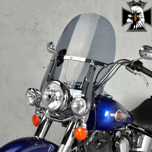MS - Akrylové plexisklo pre Harley Davidson Heritage Softail Classic FLSTC 2007-2011 MS - Akrylové plexisklo pre Harley Davidson Heritage Softail Classic FLSTC 2007-2011