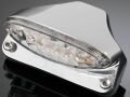 Koncové svetlo na motorku Highway Hawk FENDER s držiakom ŠPZ, LED, E-mark, chróm (1ks) 68-0150 Koncové svetlo na motorku Highway Hawk FENDER s držiakom ŠPZ, LED, E-mark, chróm (1ks) 68-0150