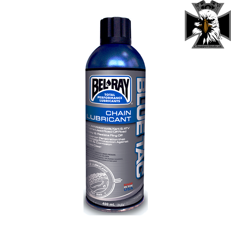 Mazivo na reťaz Bel-Ray BLUE TAC CHAIN LUBRICANT (400 ml sprej)