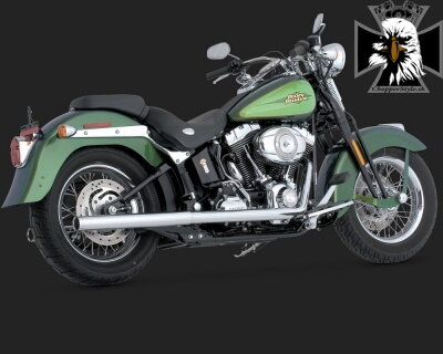 Chrómovaný Vance & Hines výfuk SOFTAIL DUALS pre Harley-Davidson Chrómovaný Vance & Hines výfuk SOFTAIL DUALS pre Harley-Davidson