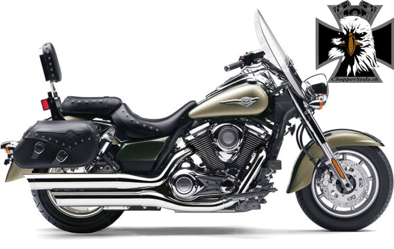 Scalloped Tip - koncovky výfuku pre Kawasaki Vulcan 1700 Classic LT (09-10) / 4225 Scalloped Tip - koncovky výfuku pre Kawasaki Vulcan 1700 Classic LT (09-10) / 4225