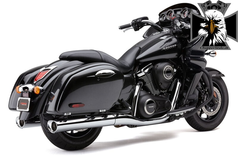 Tri-Flo - koncovky výfuku pre Kawasaki Vulcan 1700 Voyager (14-14) / 4228