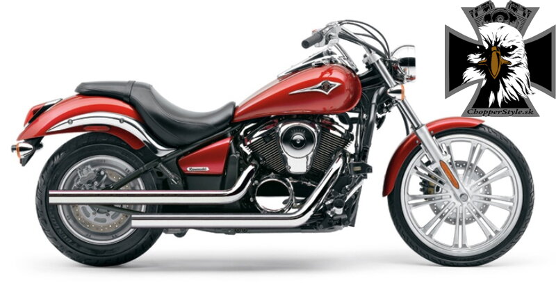 Dragsters - Kompletný výfukový systém pre Kawasaki Vulcan 900 Custom (07-13) / 4618T Dragsters - Kompletný výfukový systém pre Kawasaki Vulcan 900 Custom (07-13) / 4618T