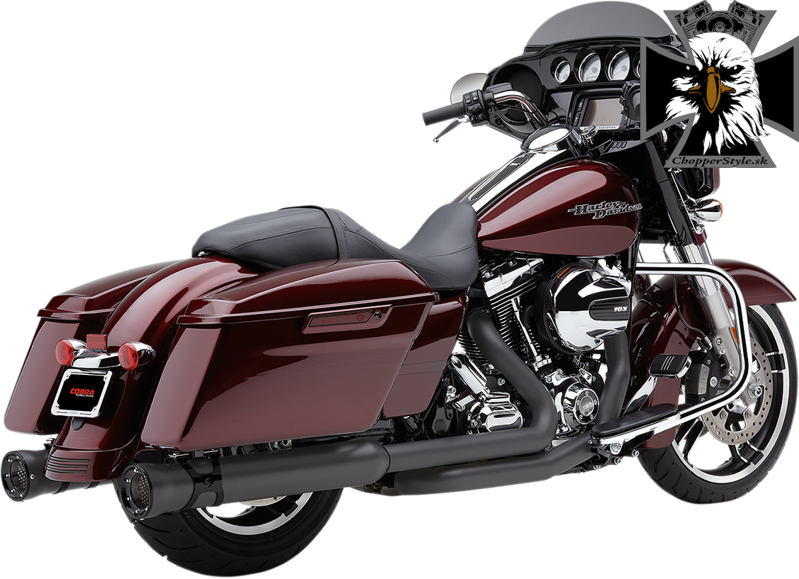 Cobra - Race pro koncovky výfuku pre Harley Davidson Touring modely 2017-2023 Cobra - Race pro koncovky výfuku pre Harley Davidson Touring modely 2017-2023