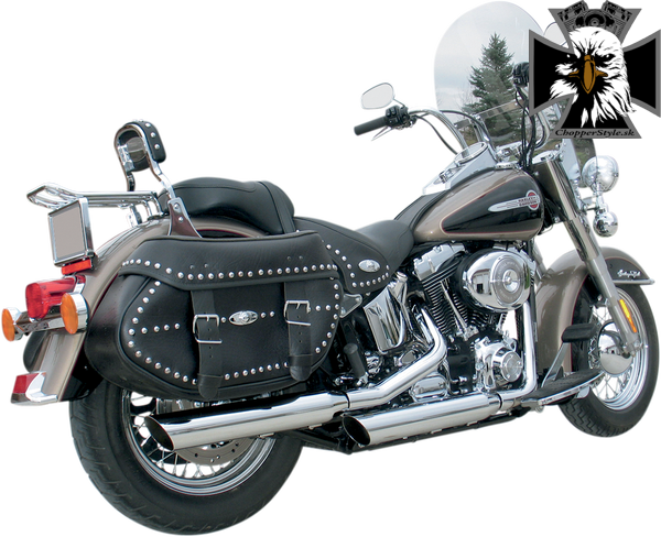 Khrome Werks - 3 palcové koncovky výfuku pre Harley Davidson Softail 2007-2017