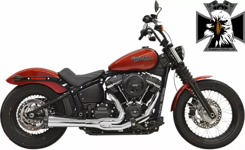 Bassani - Kompletný výfukový systém pre Harley Davidson Softail 2018-2025 - chróm Bassani - Kompletný výfukový systém pre Harley Davidson Softail 2018-2025 - chróm