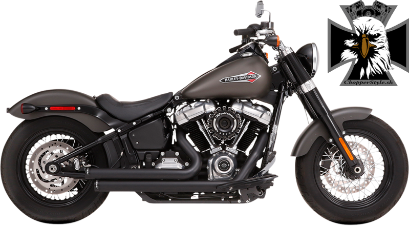 Rinehart - 2v1 Kompletný výfukový systém pre Harley Davidson Softail 2018-2023