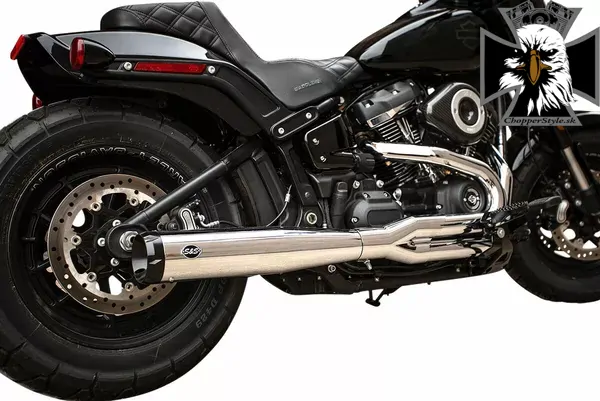S&S CYCLE - SuperStreet 2:1 Kompletný ladený motocyklový výfuk pre Harley Davidson Softail 2018-2025 S&S CYCLE - SuperStreet 2:1 Kompletný ladený motocyklový výfuk pre Harley Davidson Softail 2018-2025