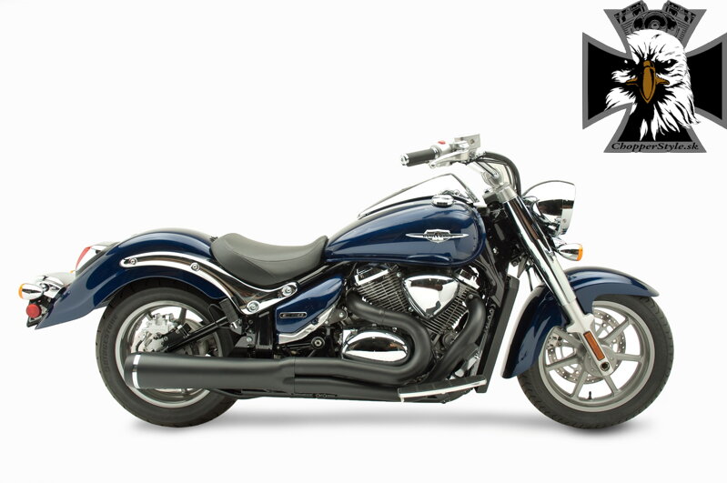 Výfukový systém "Velocity" pre Suzuki C1500T / C90T 2013-2016 čierny Výfukový systém "Velocity" pre Suzuki C1500T / C90T 2013-2016 čierny