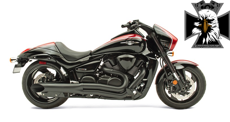 Výfukový systém "Side burner" pre Suzuki M109R (2006-2014) čierny Výfukový systém "Side burner" pre Suzuki M109R (2006-2014) čierny