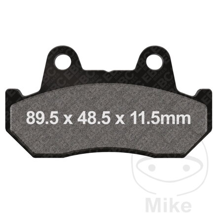 Brzdové platničky EBC FA069/3HH sinter HH – Honda GL 1500, Honda GL 1200, Honda VF 750