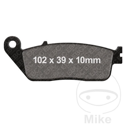 Brzdové platničky EBC SFA196 organické pre skútre – Honda CMX 500