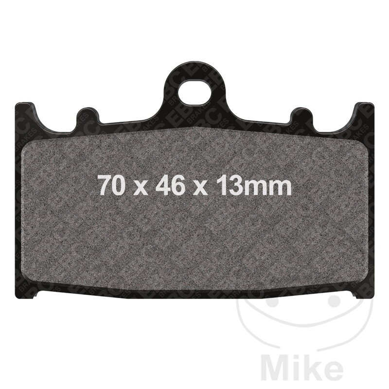 Brzdové platničky EBC FA366V polosinter V – Suzuki VL 1500