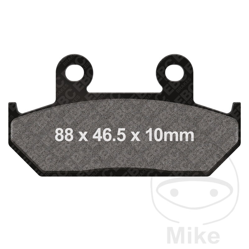 Brzdové platničky EBC FA124/2V polosinter V – Honda GL 1500, Honda VT 600