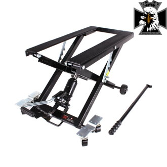 Hydraulický zdvihák / stojan na choppre a štvorkolky - 500kg